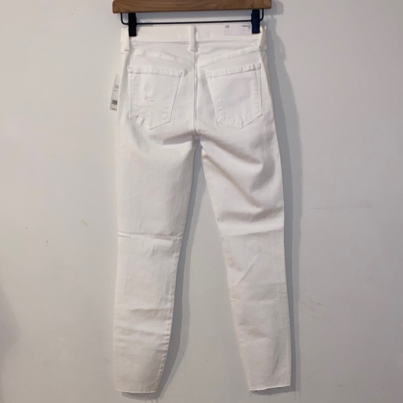NWT!! J Brand Distressed Mid Rise Skinny Capri Jeans Underexposed Size 24 - Picture 10 of 16